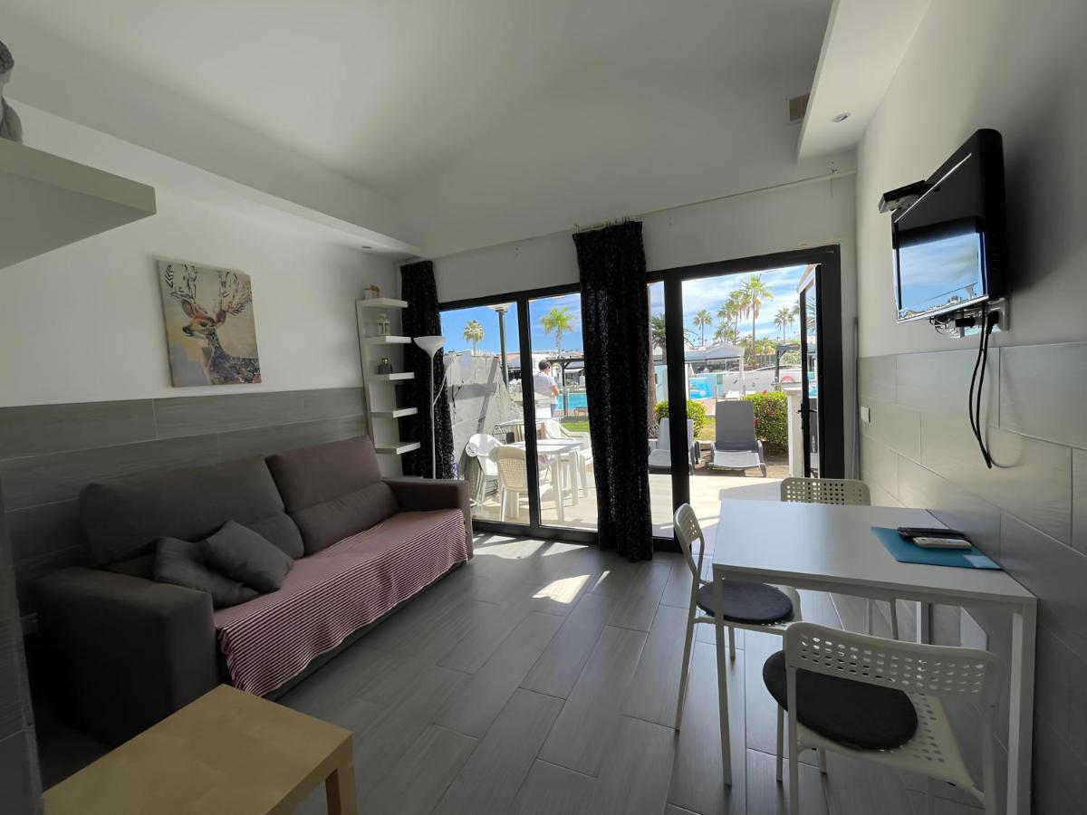 Bungalow Enfrente Piscina En Maspalomas Маспаломас Экстерьер фото
