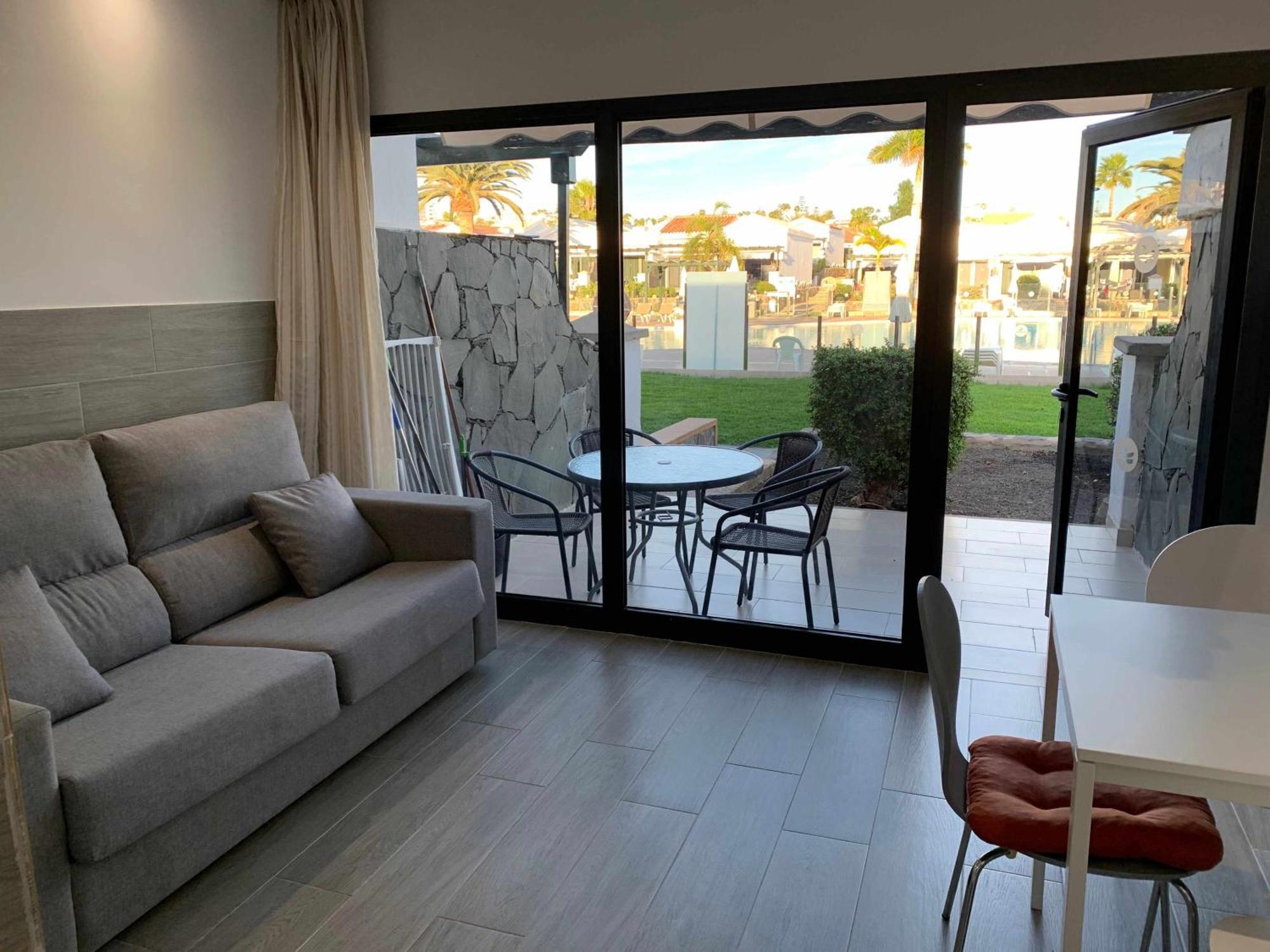 Bungalow Enfrente Piscina En Maspalomas Маспаломас Экстерьер фото