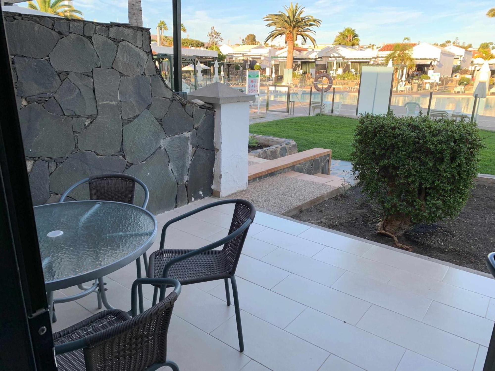 Bungalow Enfrente Piscina En Maspalomas Маспаломас Экстерьер фото