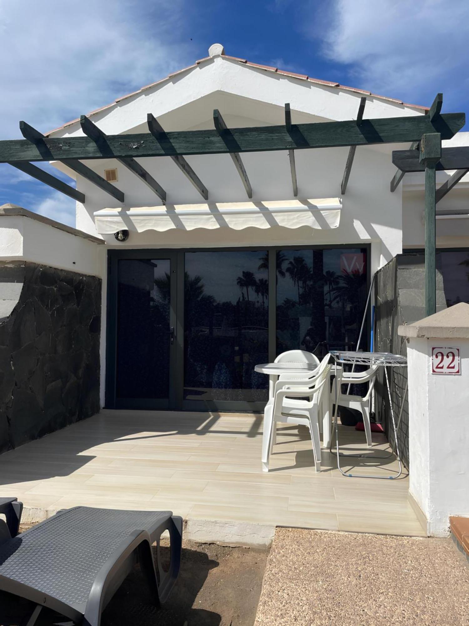Bungalow Enfrente Piscina En Maspalomas Маспаломас Экстерьер фото