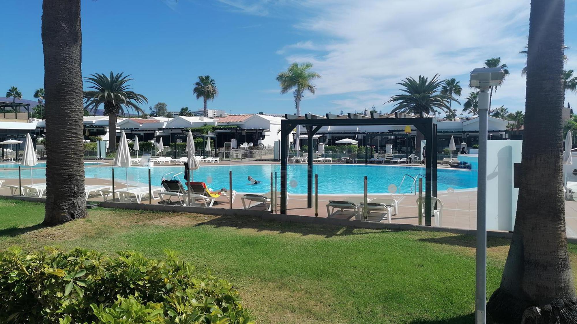 Bungalow Enfrente Piscina En Maspalomas Маспаломас Экстерьер фото