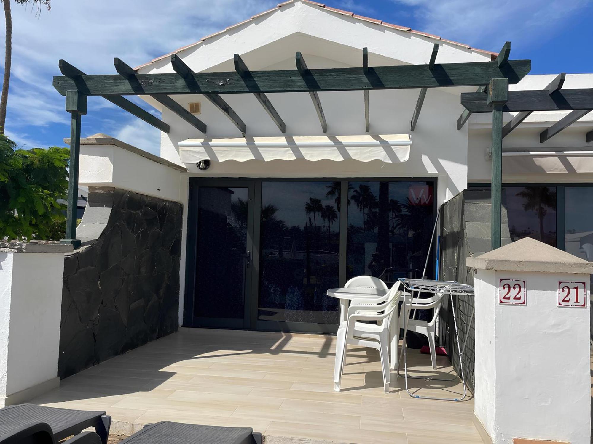 Bungalow Enfrente Piscina En Maspalomas Маспаломас Экстерьер фото